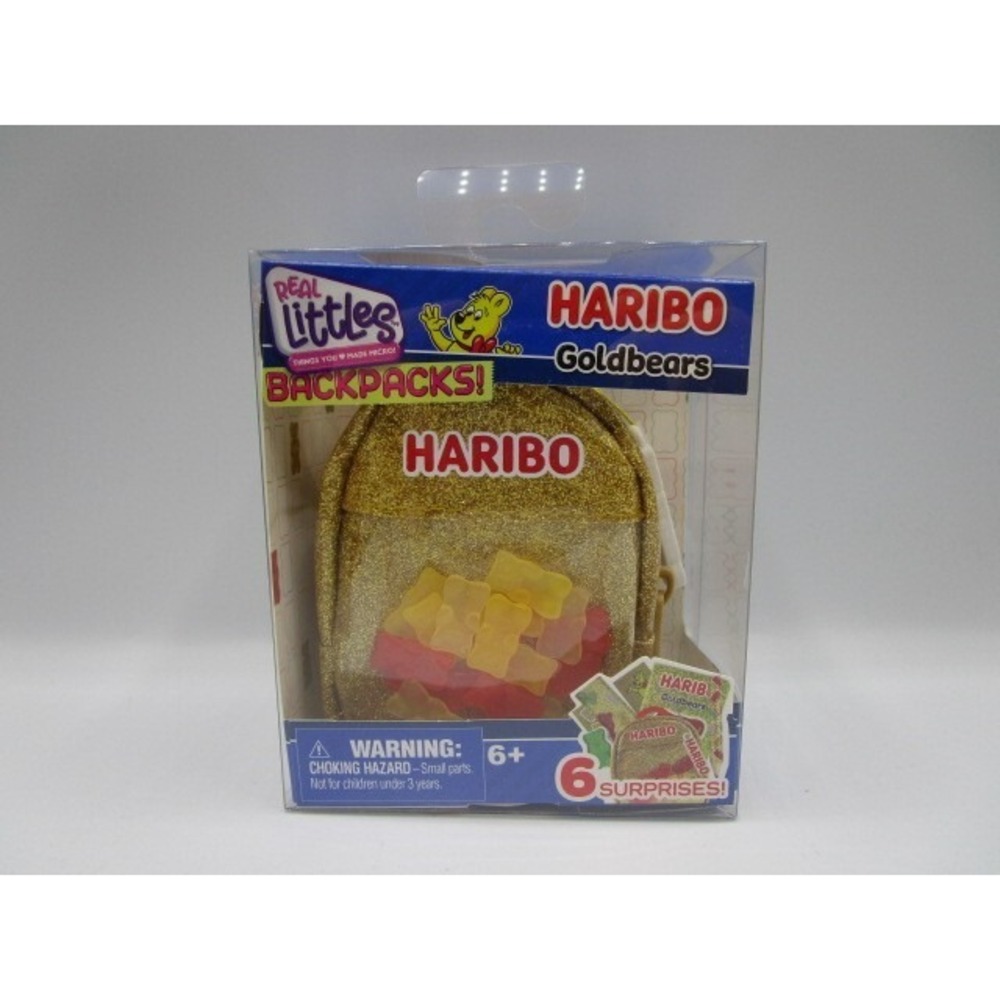 Real Littles Haribo Goldbears Toy Mini Backpacks With 6 Surprises Inside